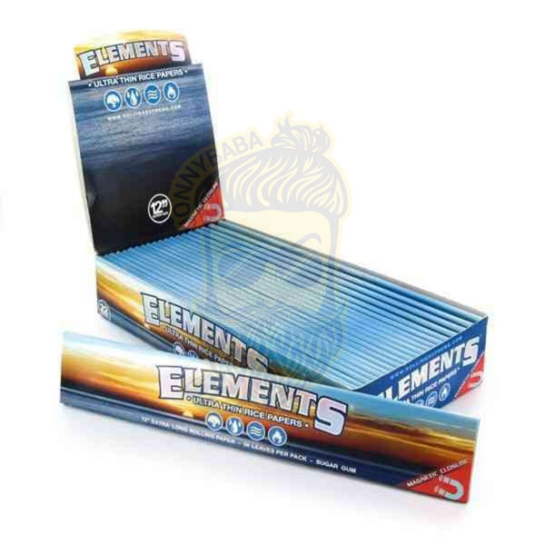ELEMENTS 12 Inches Long Rolling Papers - Jonnybaba