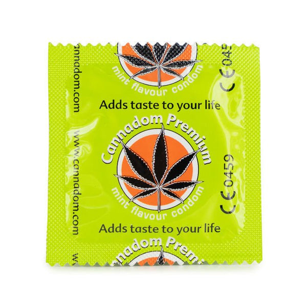 Cannadom premium condom available on Jonnybaba lifestyle 