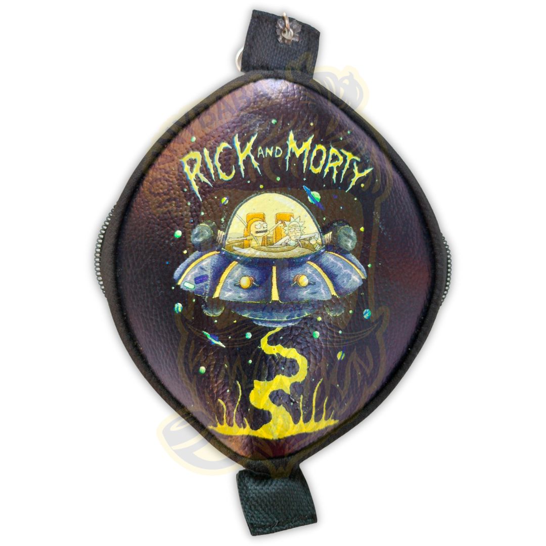Rick and Morty stoner cartoon print crushing pouch 6