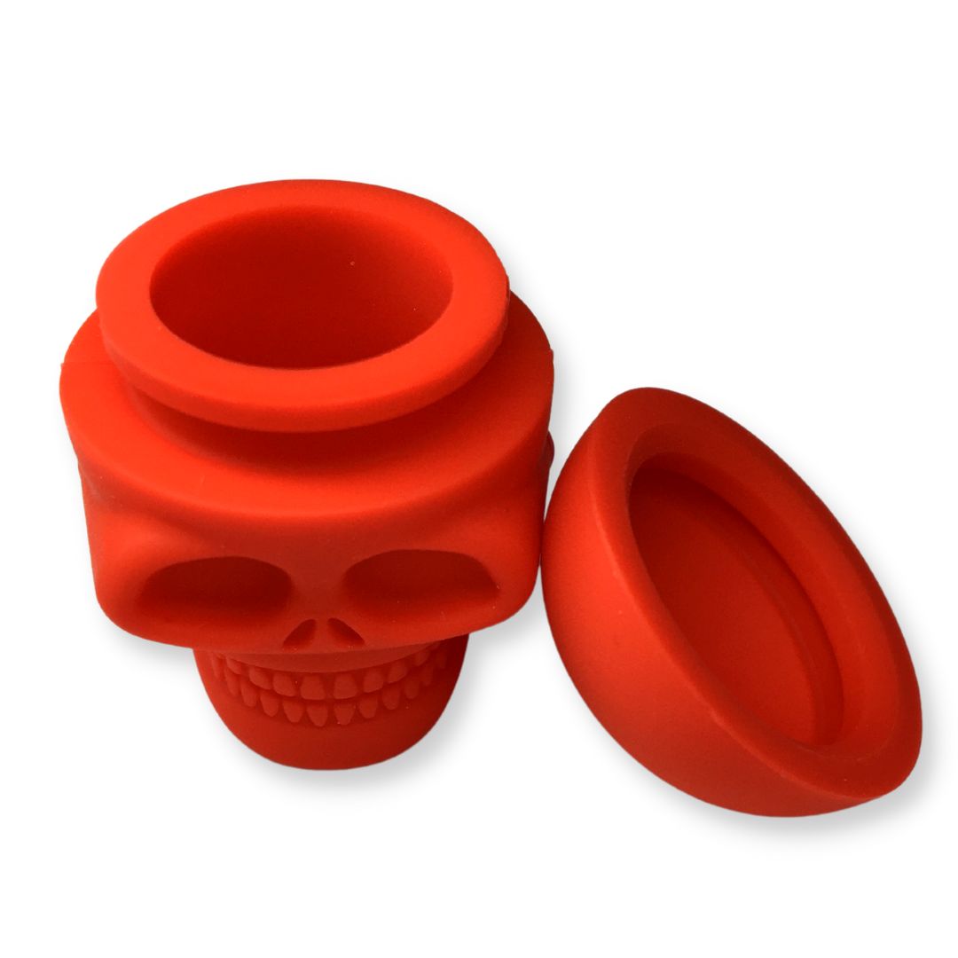 Skull silicon wax container now available on jonnybaba lifestyle