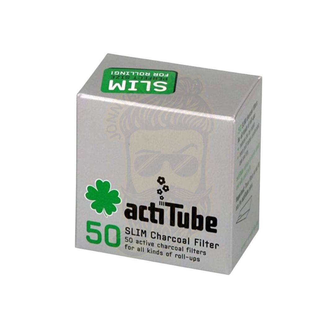 ACTITUBE SLIM 7mm CARBONE ATTIVO box scatola da 500 pz (10 da 50pz)