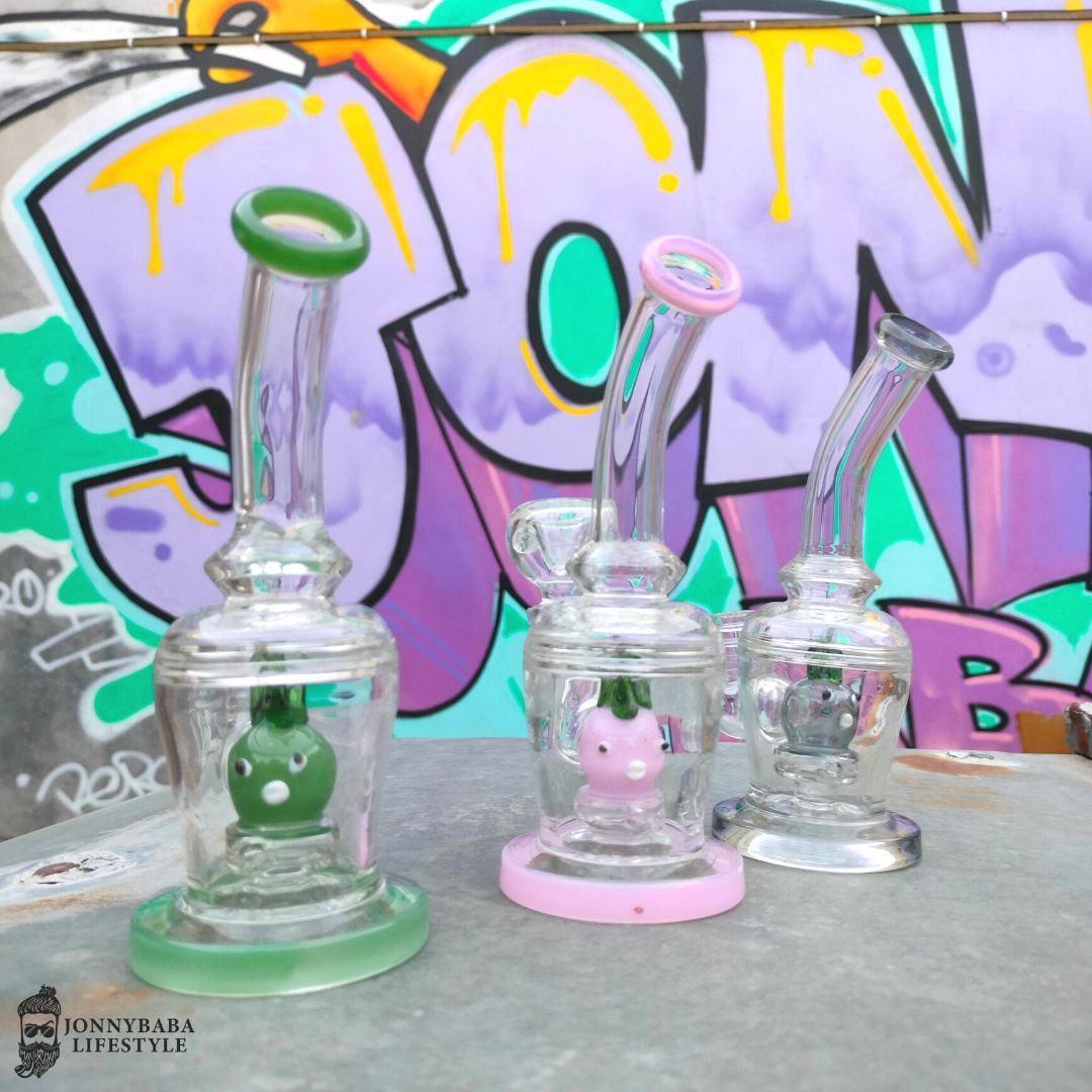 Small Percolator Glass bong Online in India
