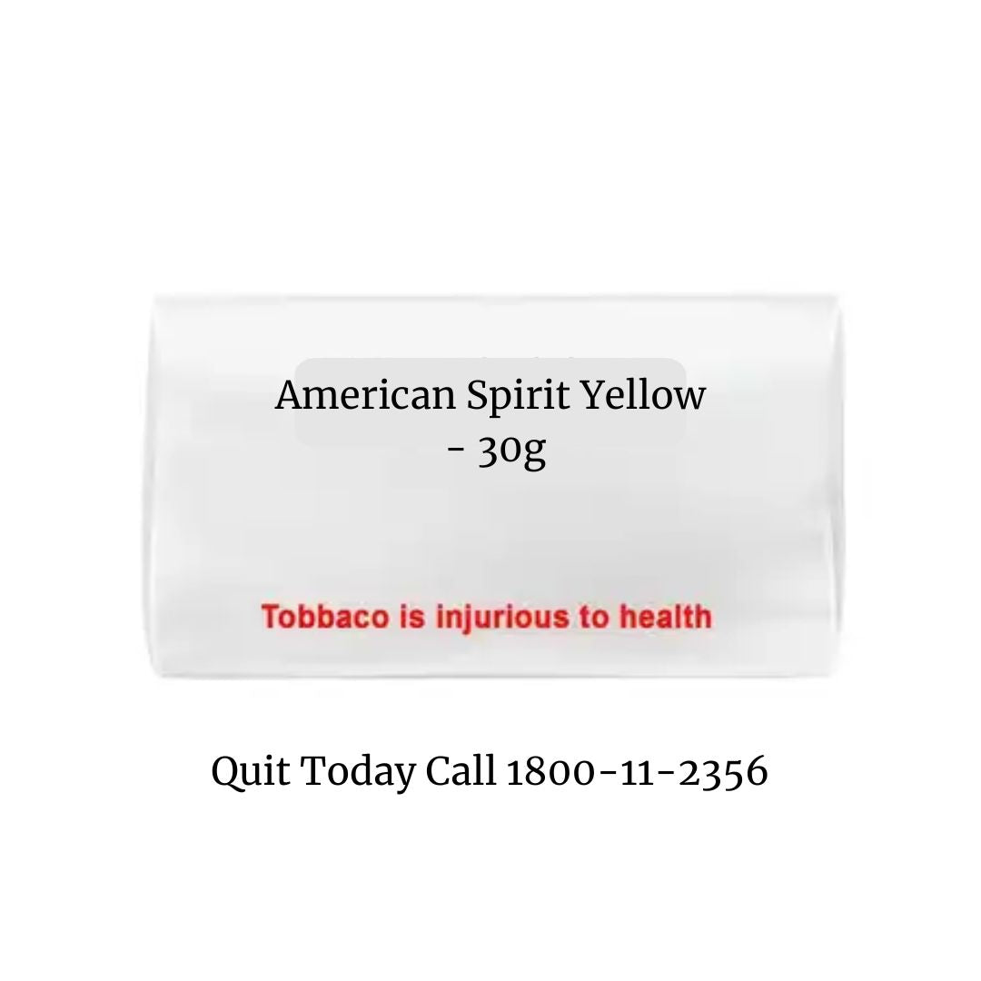 American Spirit yellow rolling tobacco online in india at Jonnybaba 