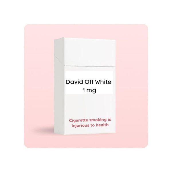 Davidoff white 1mg cigarette