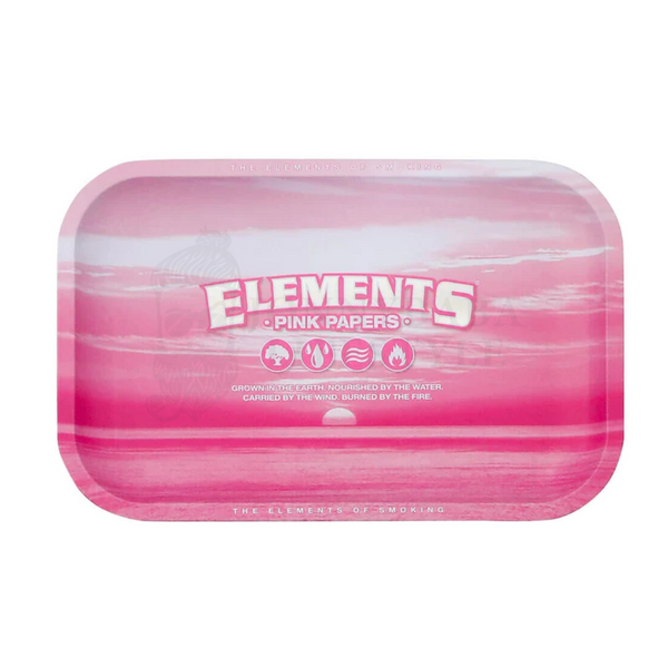 Elements Pink weed Rolling Tray