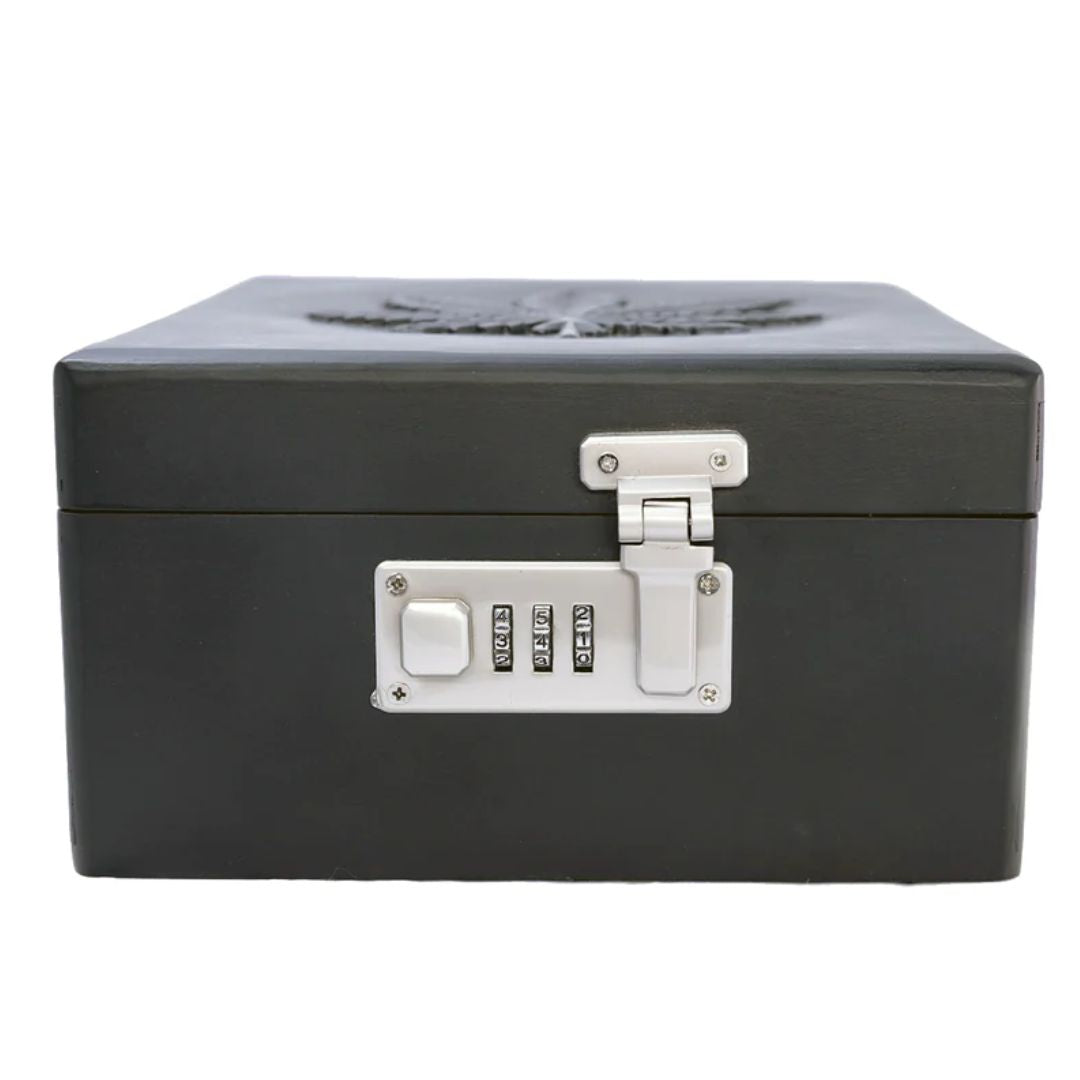 Mary-Jane Wooden Stashbox with Lock