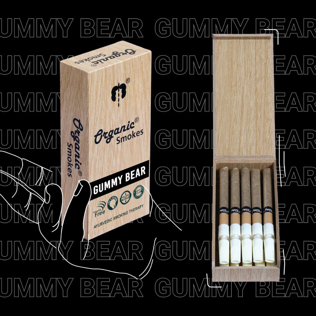 Organic Smokes Cigarillos - Gummy Bear