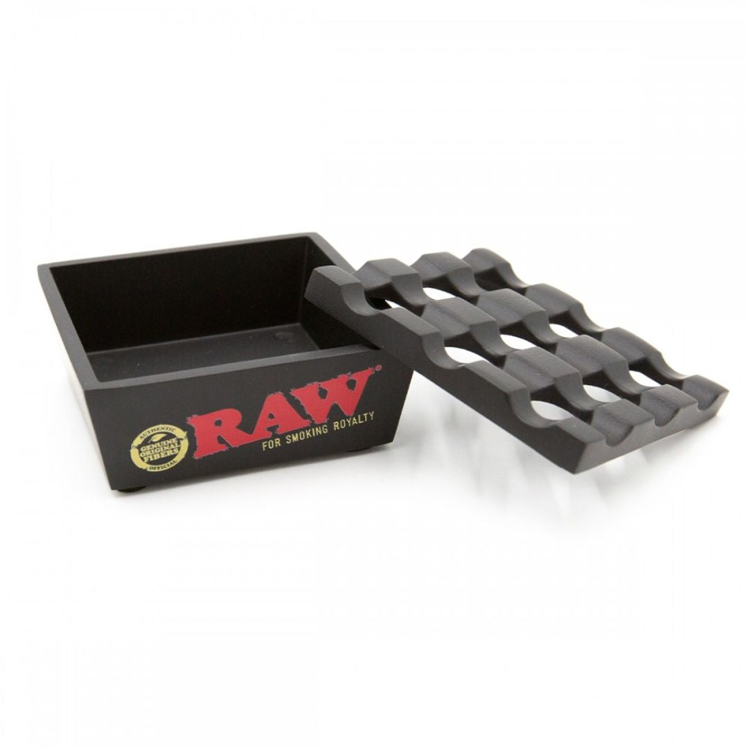 Raw Regal windproof Metal Ashtray - Black