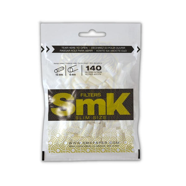 SMK Gold Slim Filters - 15 X 6 mm