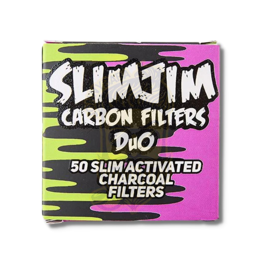 Slimjim Duo Carbon Filters - Pack of 50 - Jonnybaba