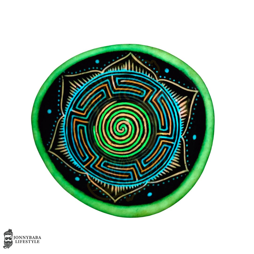 Spiral - Glow in dark Mixing coconut Bowl