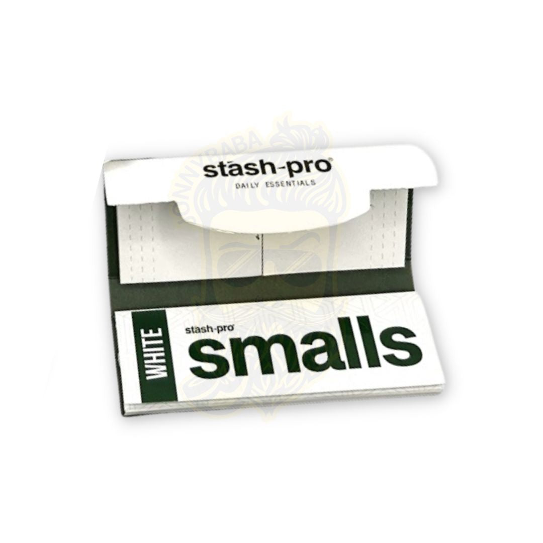 Stash-Pro Small White Rolling paper + Tips