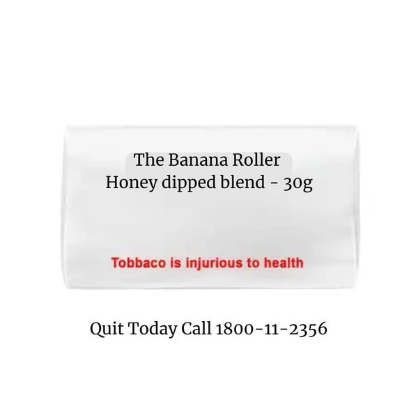 The banana roller honey dipper rolling tobacco