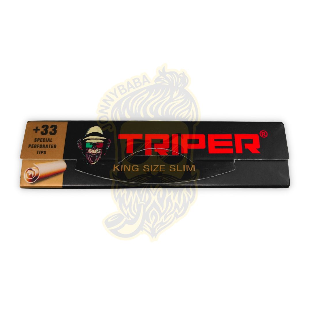 Triper Brown Rolling Paper with Tips Online