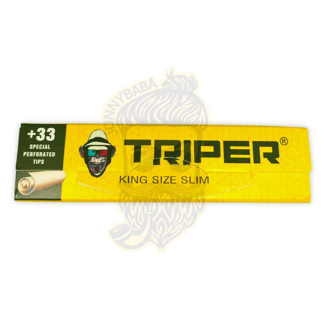 Triper White Rolling Paper with Tips