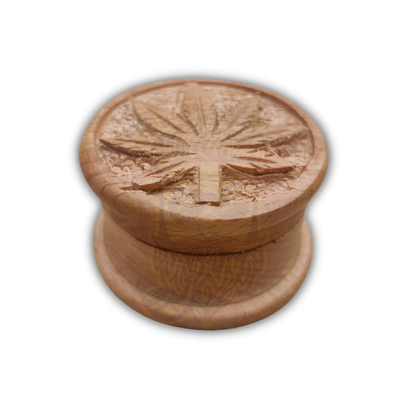 Wooden weed grinder 
