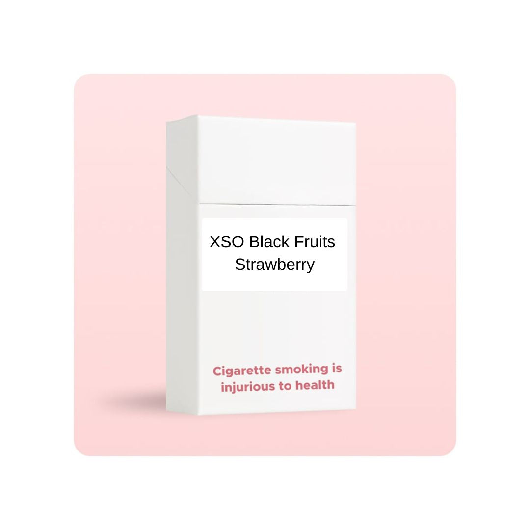 XSO Black Fruits - Strawberry Cigarette