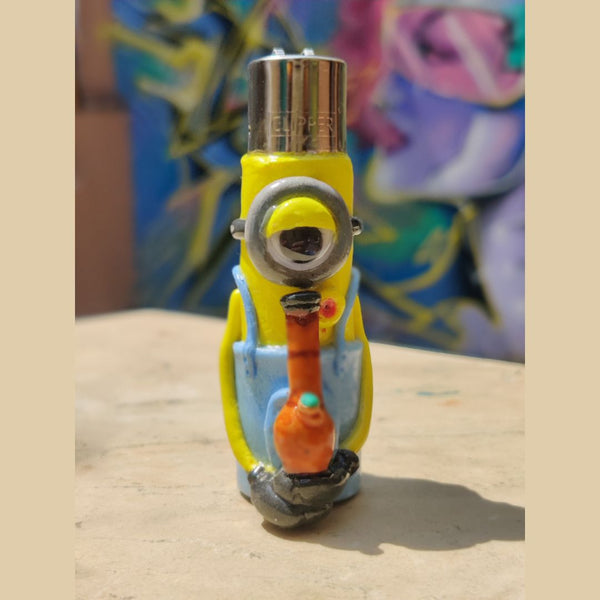 Minion & Bongs Clay Clipper lighter