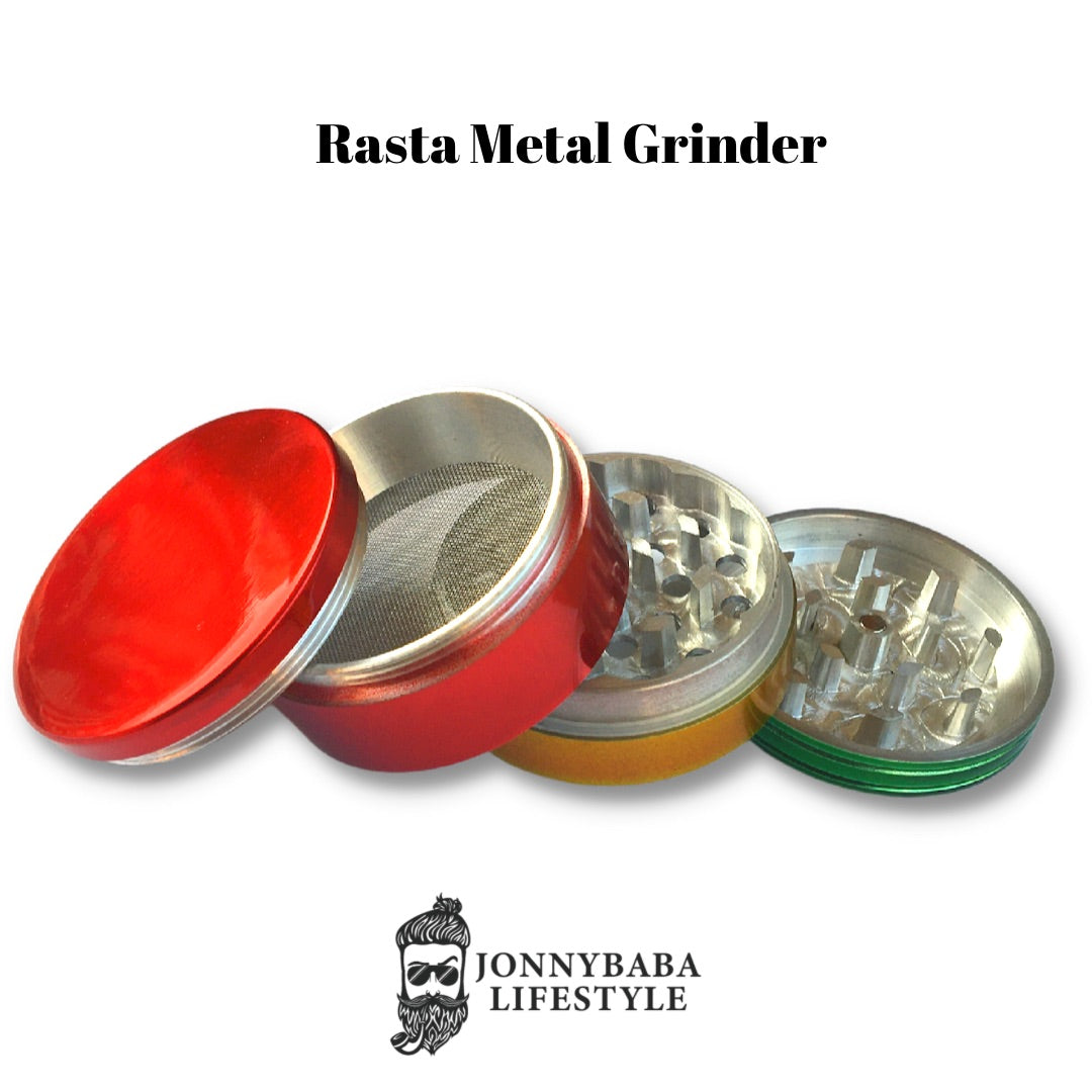 Rasta Metallic Crusher/Grinder  are now available on Jonnybaba Lifestyle