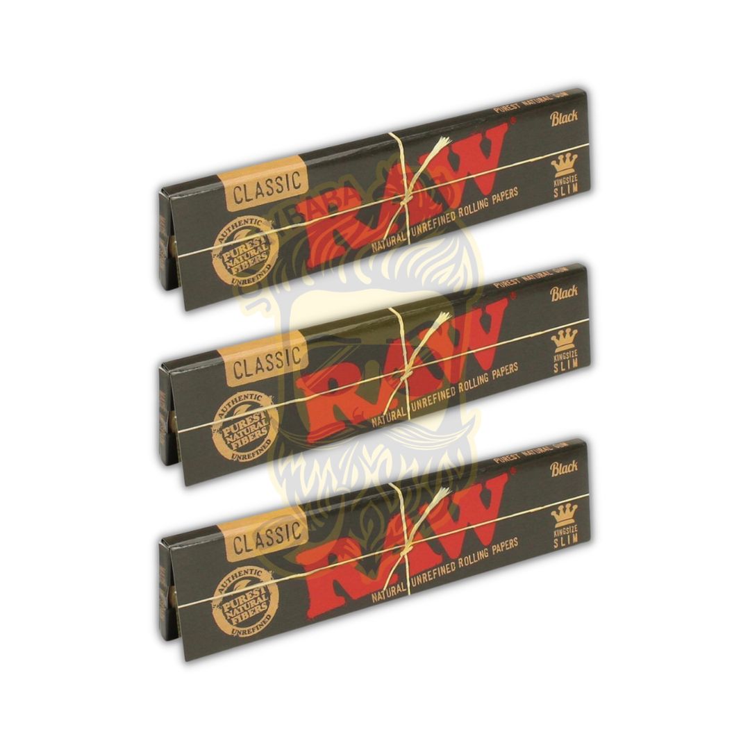 Raw Classic Black Rolling Papers 