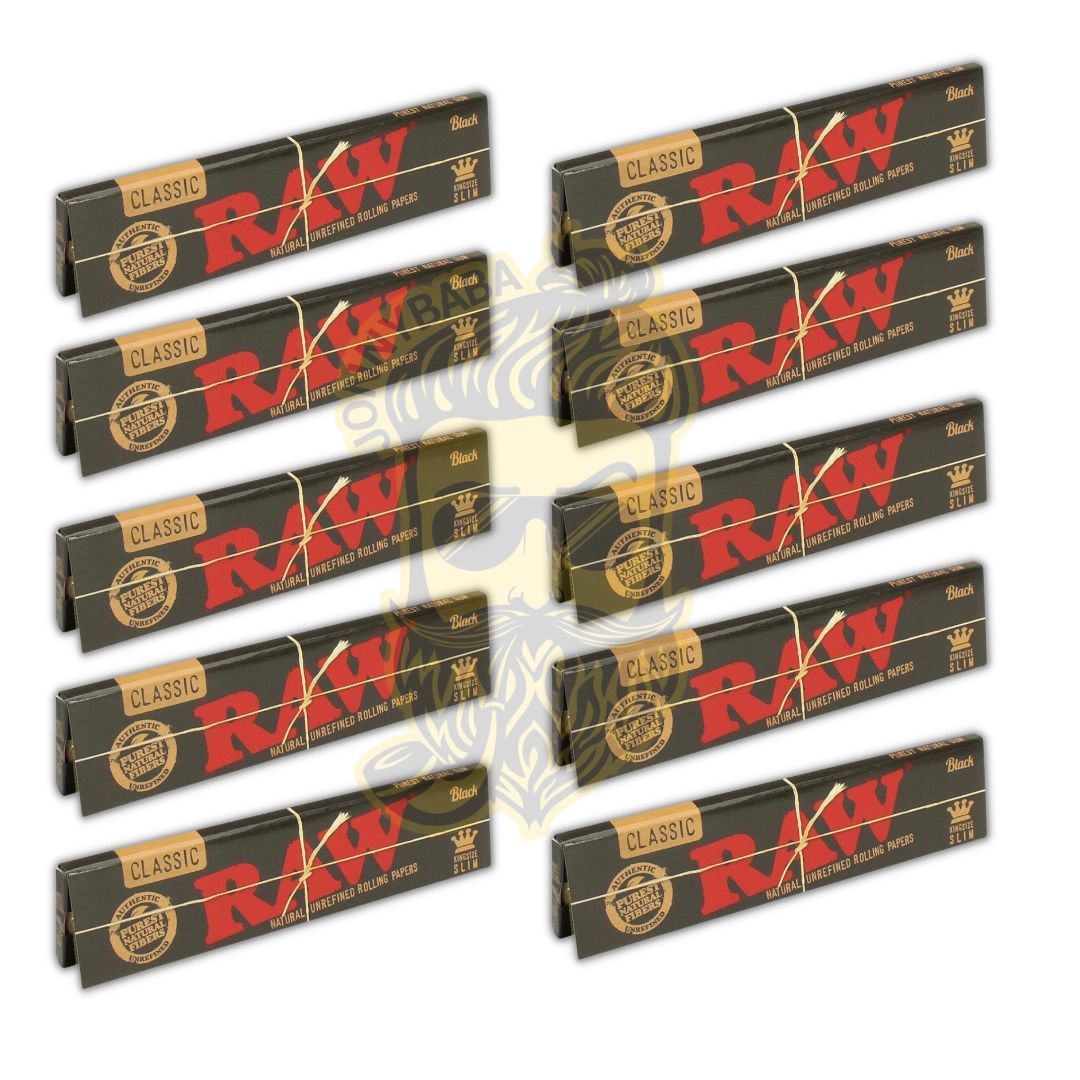 authentic Raw black rolling papers 