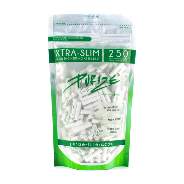 Purize xtra slim pack of 250 Filters available on Jonnybaba lifestyle 