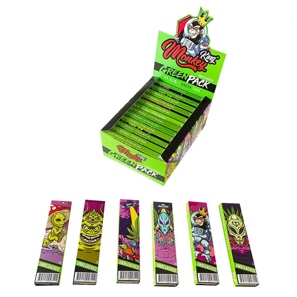 Monkey king alien edition brown rolling paper available on Jonnybaba Lifestyle 