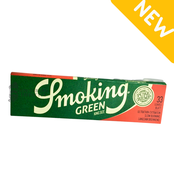Smoking Hemp King Size Green available on Jonnybaba Lifestyle.