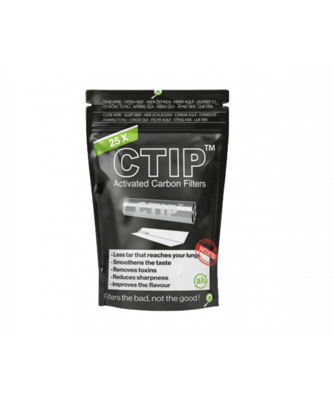 Ctip activated carbon filter pack of 25 available on Jonnybaba Lifestyle 