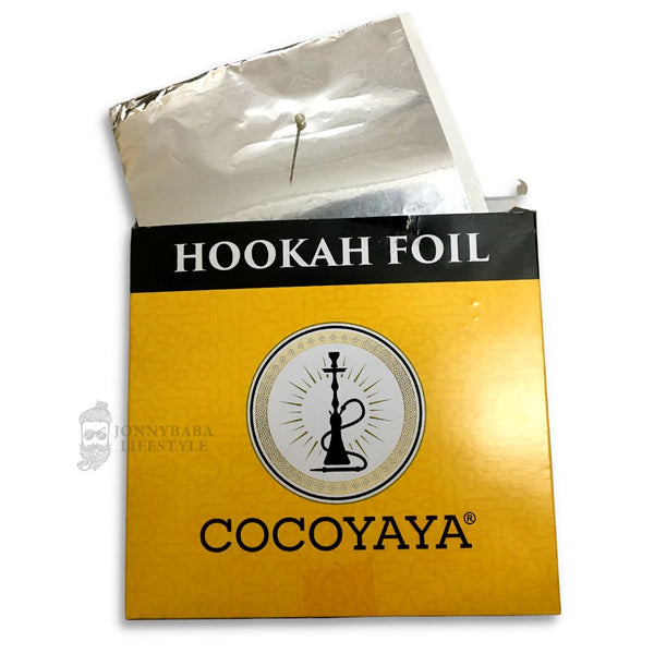 COCOYAYA Aluminium Foil Paper Precut for All Hookah 