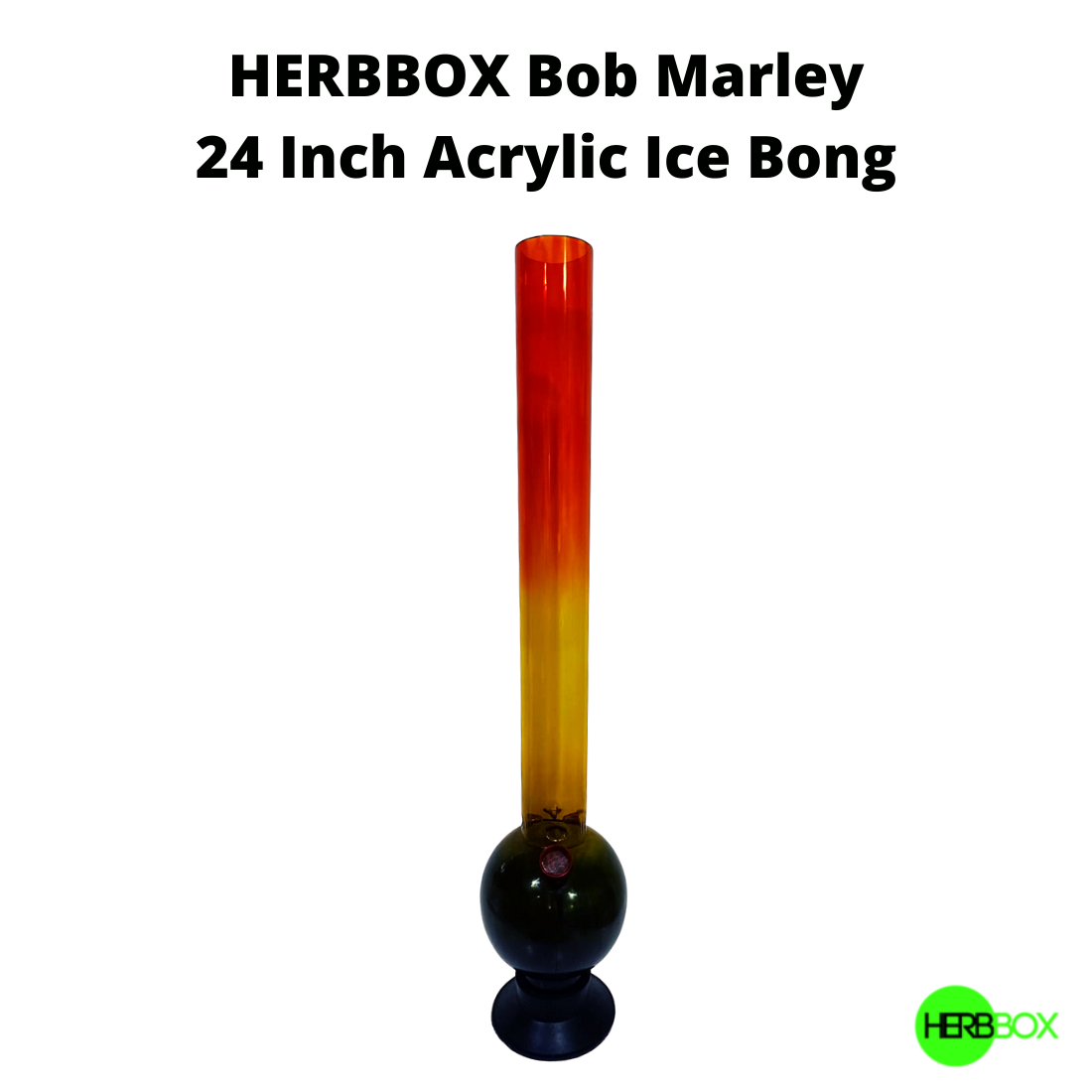 HERBBOX Bob Marley Acrylic Ice Bong are now available on Jonnybaba Lifestyle