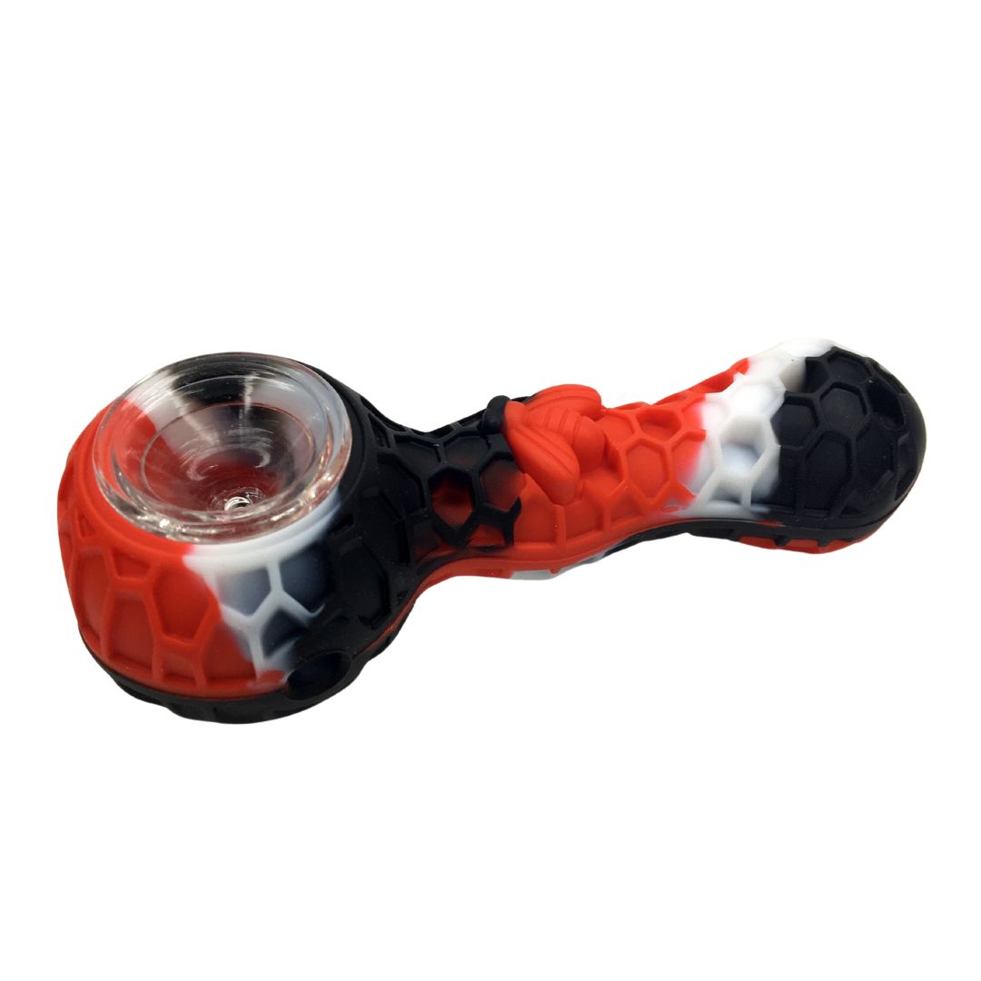 Honeycomb Silicone Pipe/Dab rig 