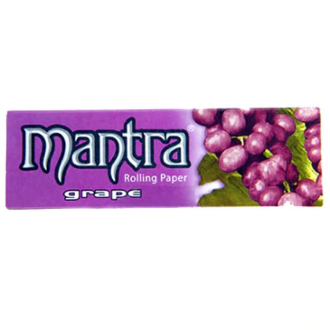 Mantra Grape Flavored Regular Rolling Paper is available on Jonnybaba Lifestyle.
