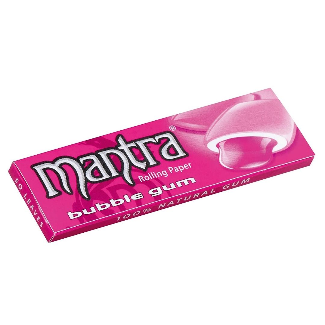 Mantra Bubble Gum Flavored Regular Rolling Paper is available on Jonnybaba Lifestyle.