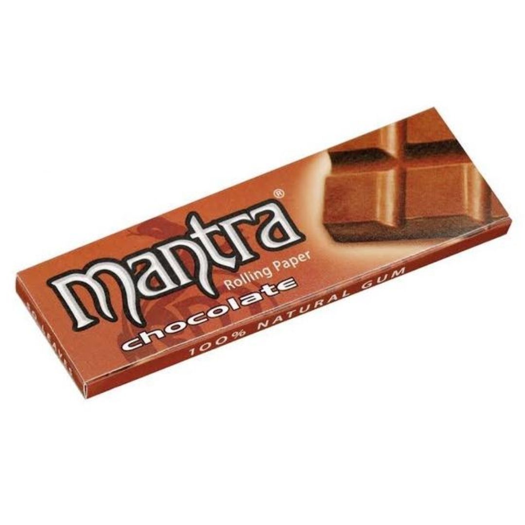 Mantra Chocolate Flavored Regular Rolling Paper is available on Jonnybaba Lifestyle.