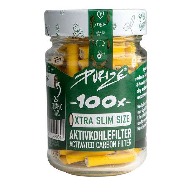 Purize jar extra slim filter pack of 100 jonnybaba