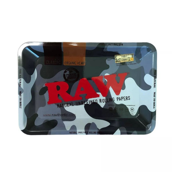 Raw mordern camo rolling tray mini available on jonnybaba lifestyle