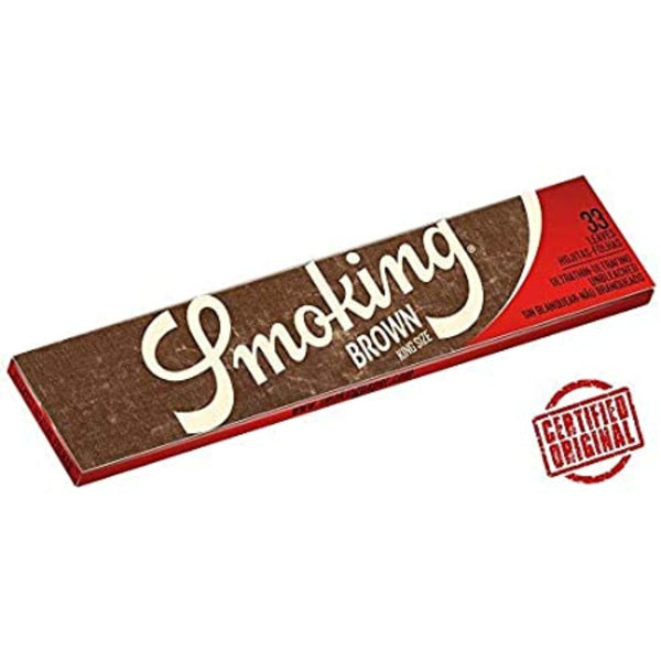 Shop for Smoking Brown King Size Rolling Papers Online in India On Jonnybaba Lifestyle 