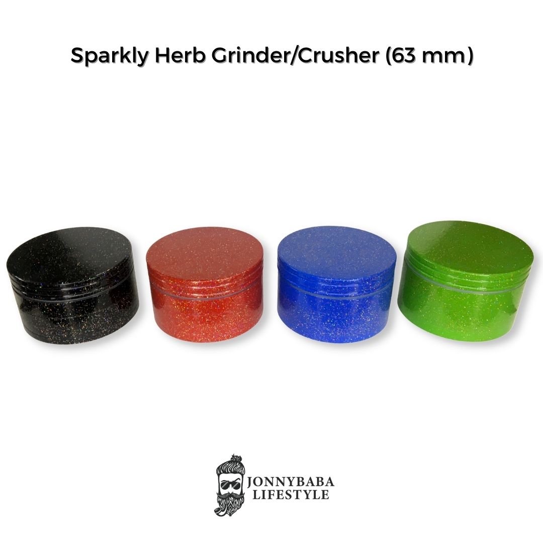 Sparkly metal Herb Grinder/Crusher multicolour 