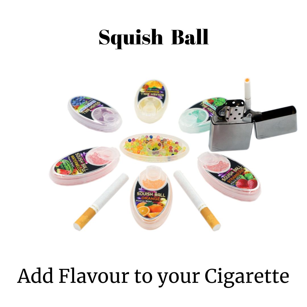 Squish ball Cigarette flavoured beads now available on jonnybaba Lifestyle