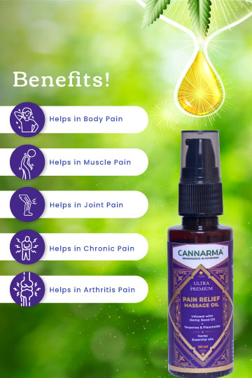 Cannarma pain relief massage oil now available on jonnybaba lifestyle