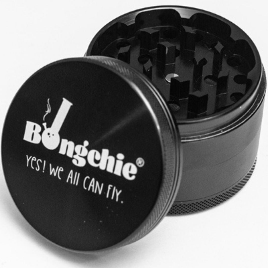 bongchie high grade aluminium crusher/Grinder black