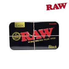Raw Black Tin Case online On Jonnybaba Lifestyle 