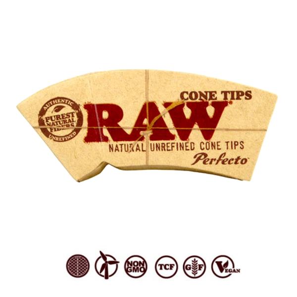 Raw Perfecto cone tips available on Jonnybaba Lifestyle.