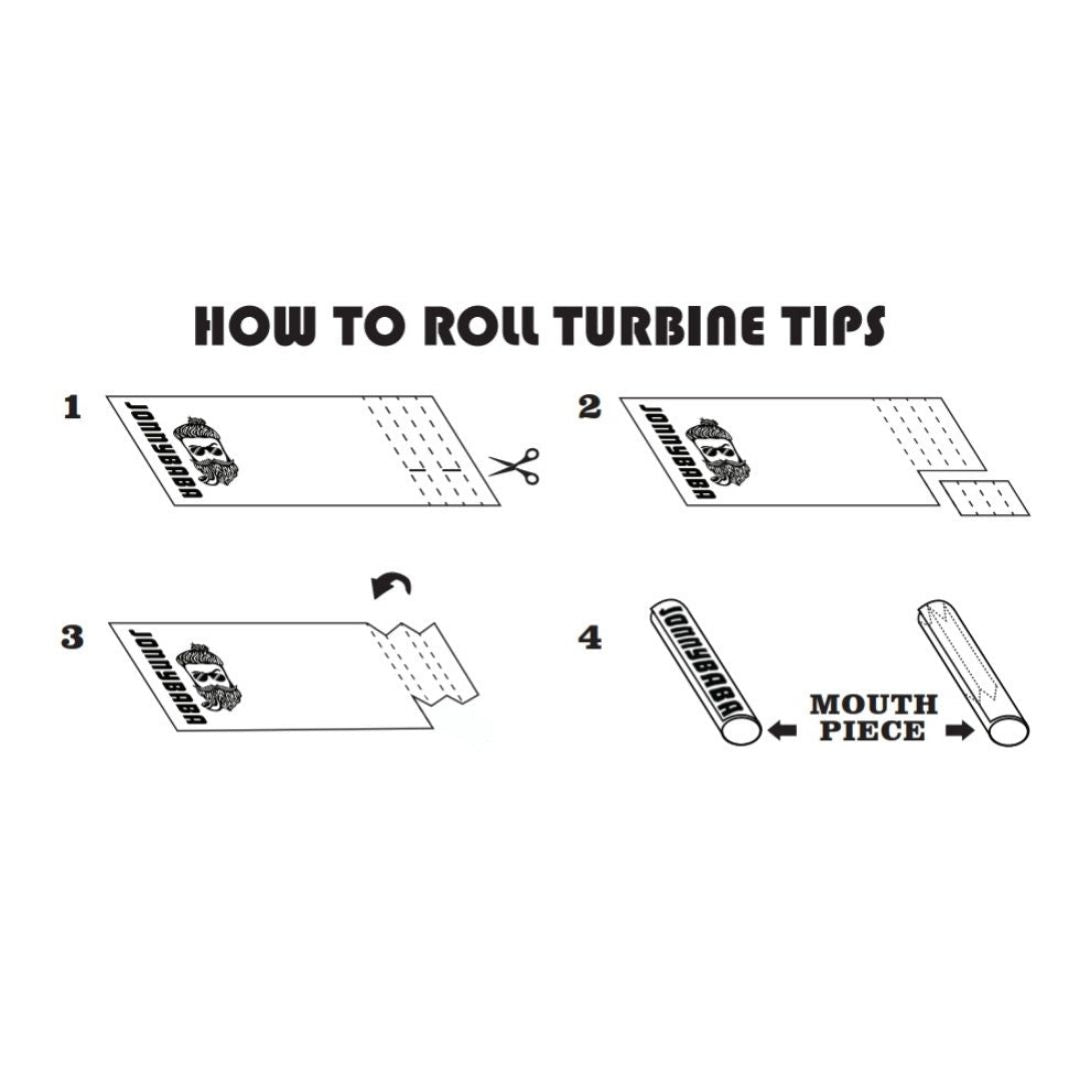 how to roll jonnybaba turbine roach book