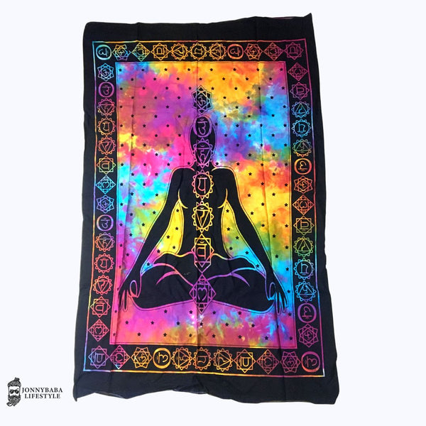 yoga wall hanging tapestry now available  on jonnybaba lifestyle