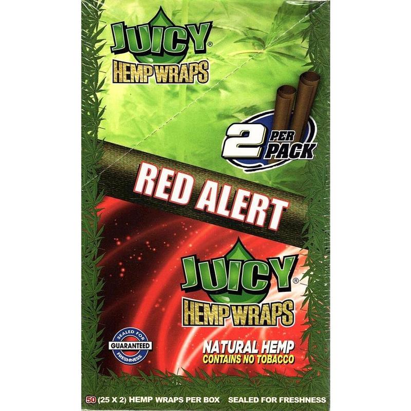Buy juicy jay red alert hemp wrap online in India 