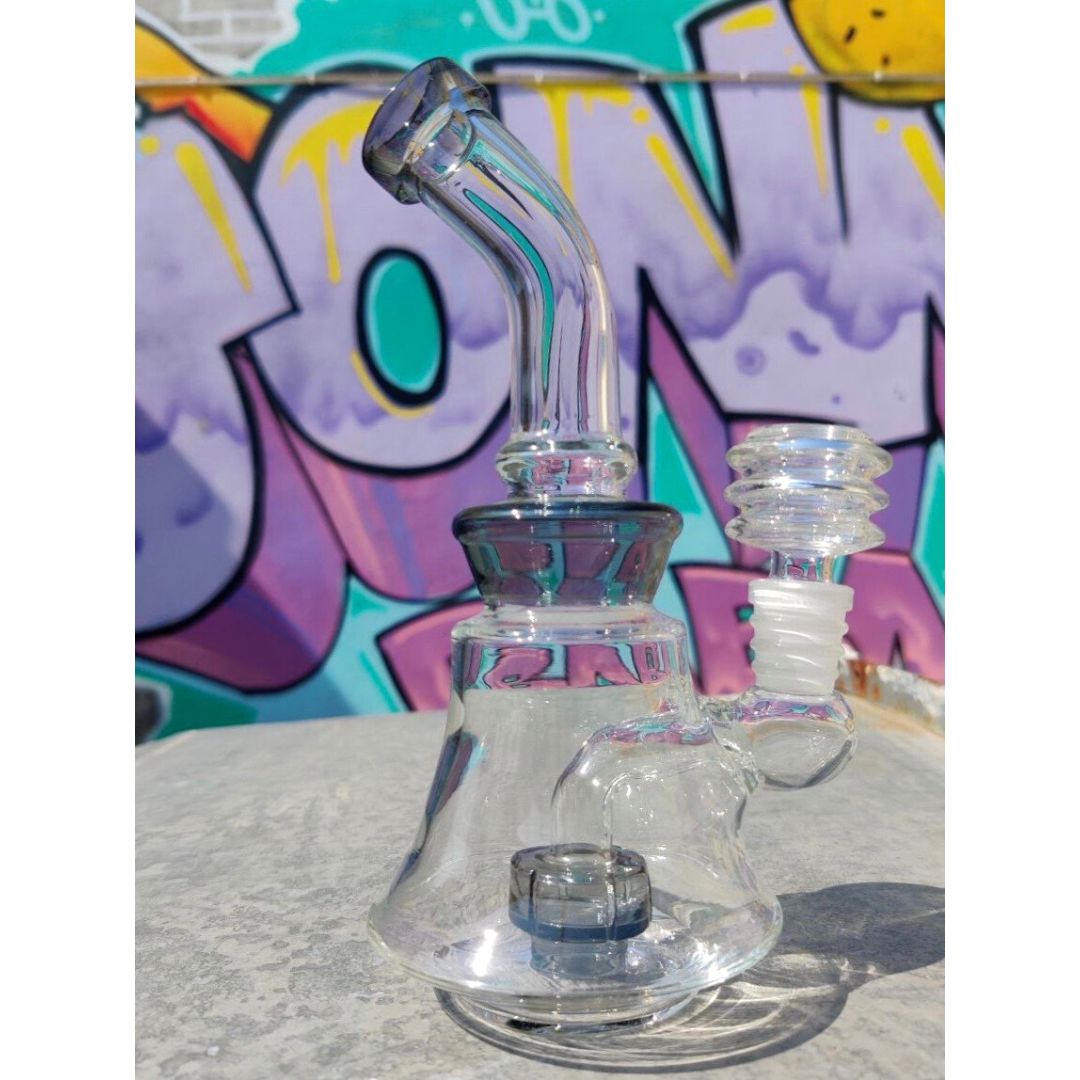 Matrix percolator 8 inch glass bong Black now available on jonnybaba Lifestyle