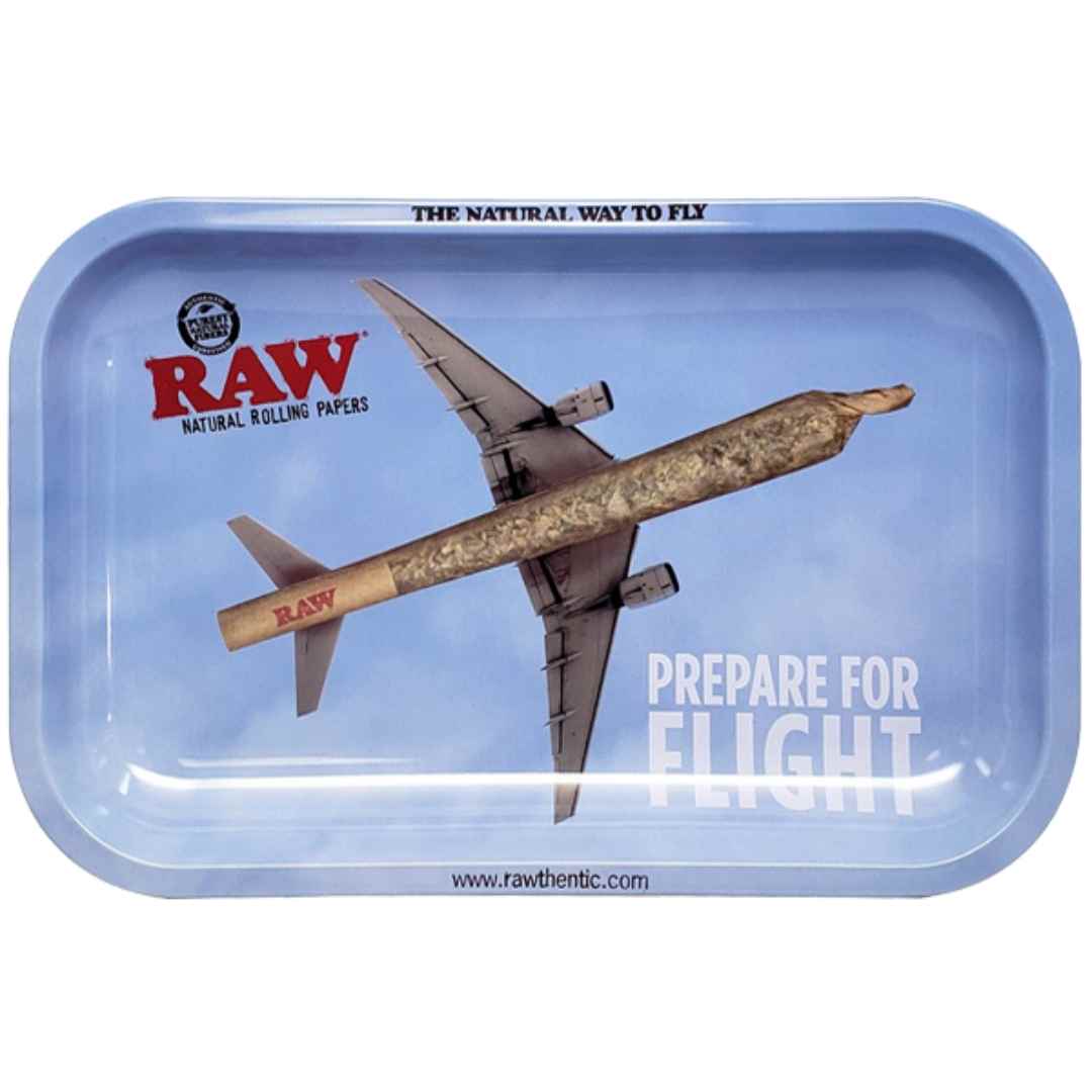 Raw Prepare For Flight Rolling Tray - Small